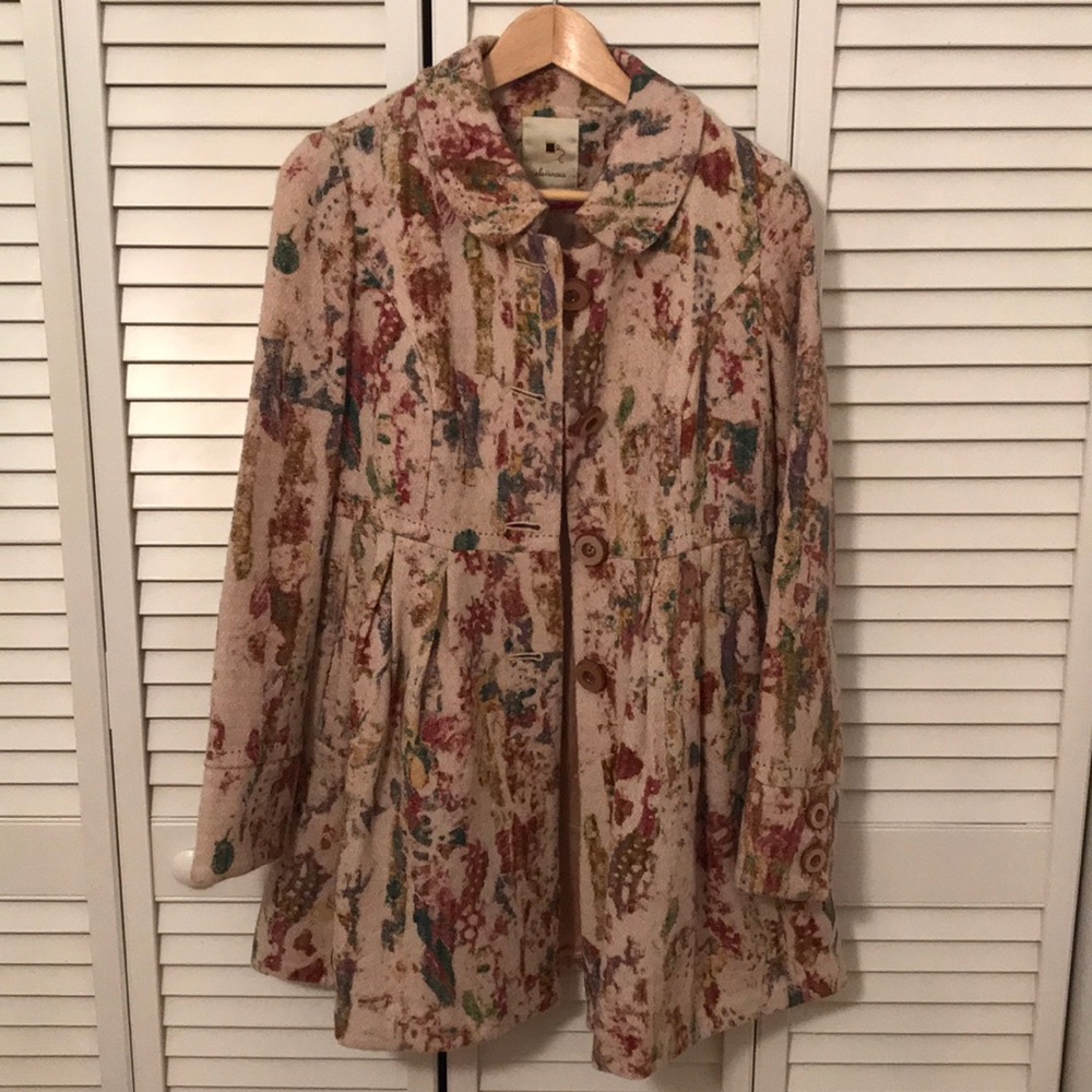 Anthropology winter jacket.